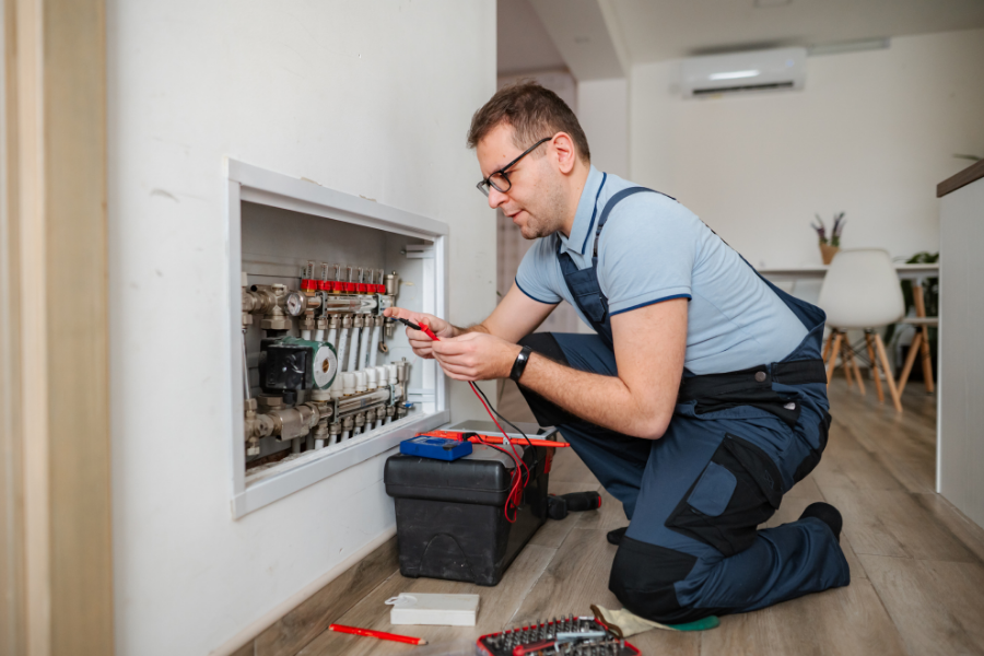 centrala stricata chirie cine plateste