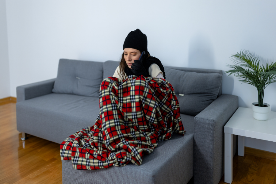 apartament rece iarna